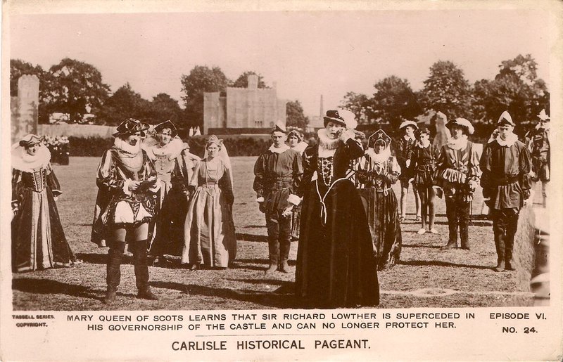 Carlisle Historical Pageant postcard #24