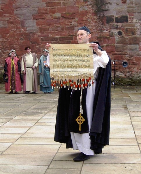 Arbroath Abbey re-enactment 6 April 2016