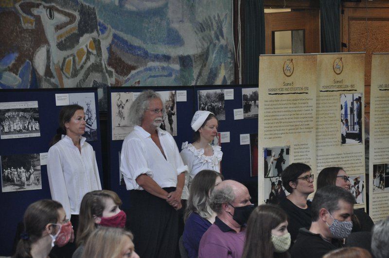 Axbridge Pageant Performers at the Redress of the Past Pageants Day, August 2021