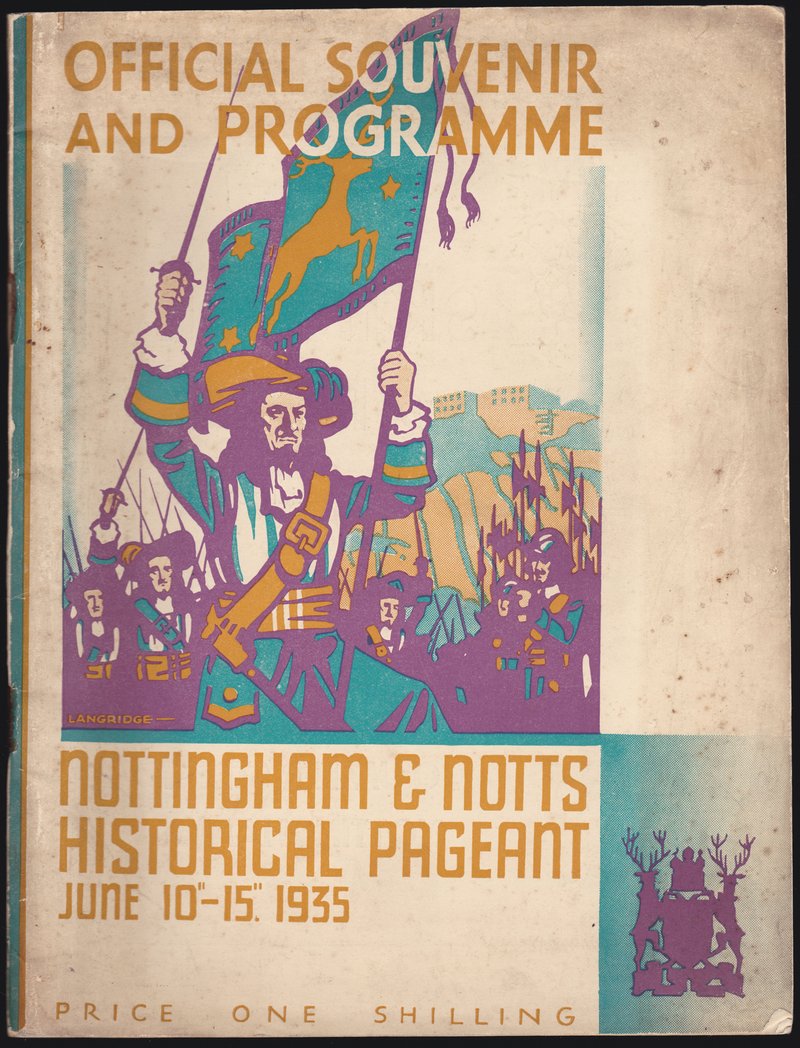 Nottingham Pageant 1935 Souvenir