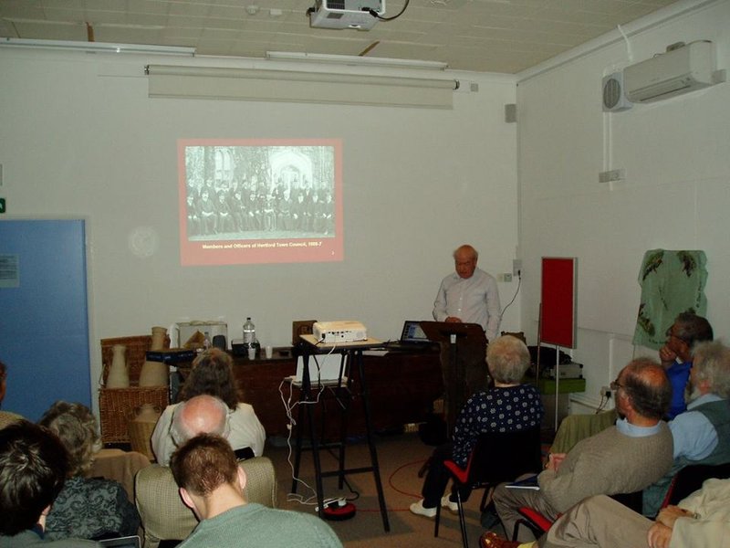 Philip Sheail during the St Albans Study Day