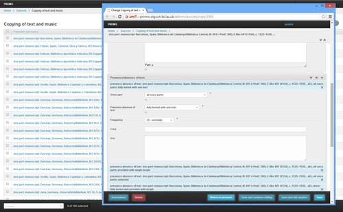 Django Admin interface