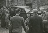 1951 drum castle pageant Princess margaret arriving