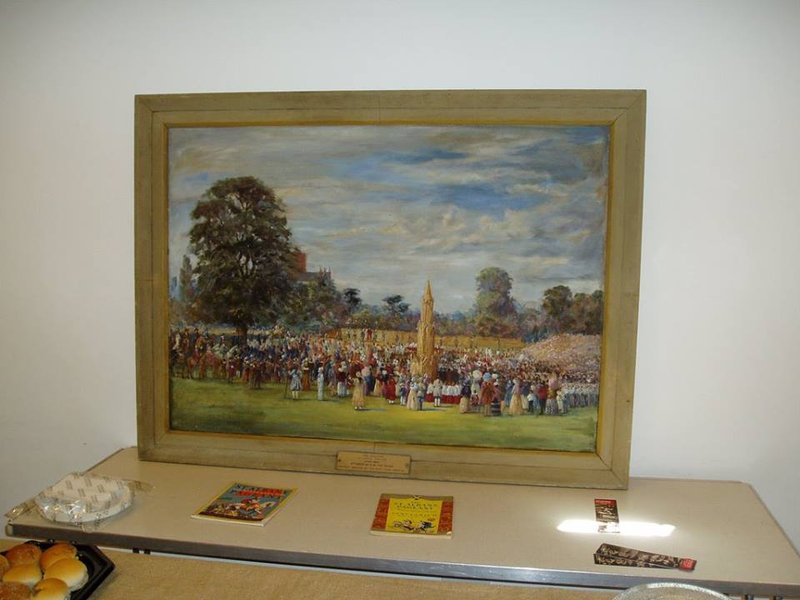 Painting of the St Albans Pageant