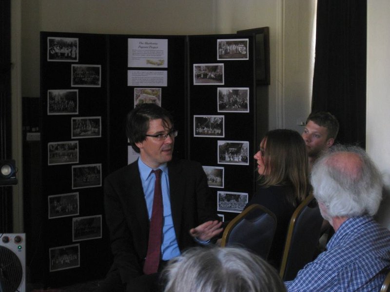 Paul Readman answering question