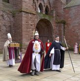 Arbroath Abbey re-enactment 6 April 2016