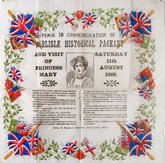 Carlisle Pageant 1928: souvenir paper napkin