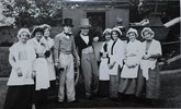 Mike Hickford and others in the Bury St Edmunds Pageant of 1959